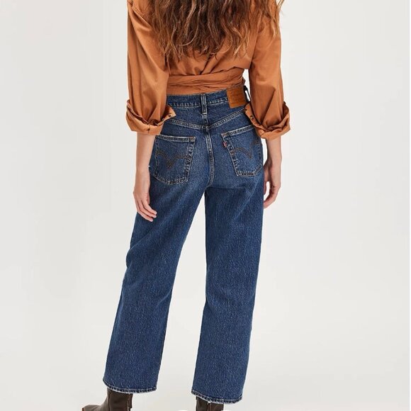 Levi's® Ribcage High Waist Ankle Straight Leg Jeans - NWT - Picture 3 of 8